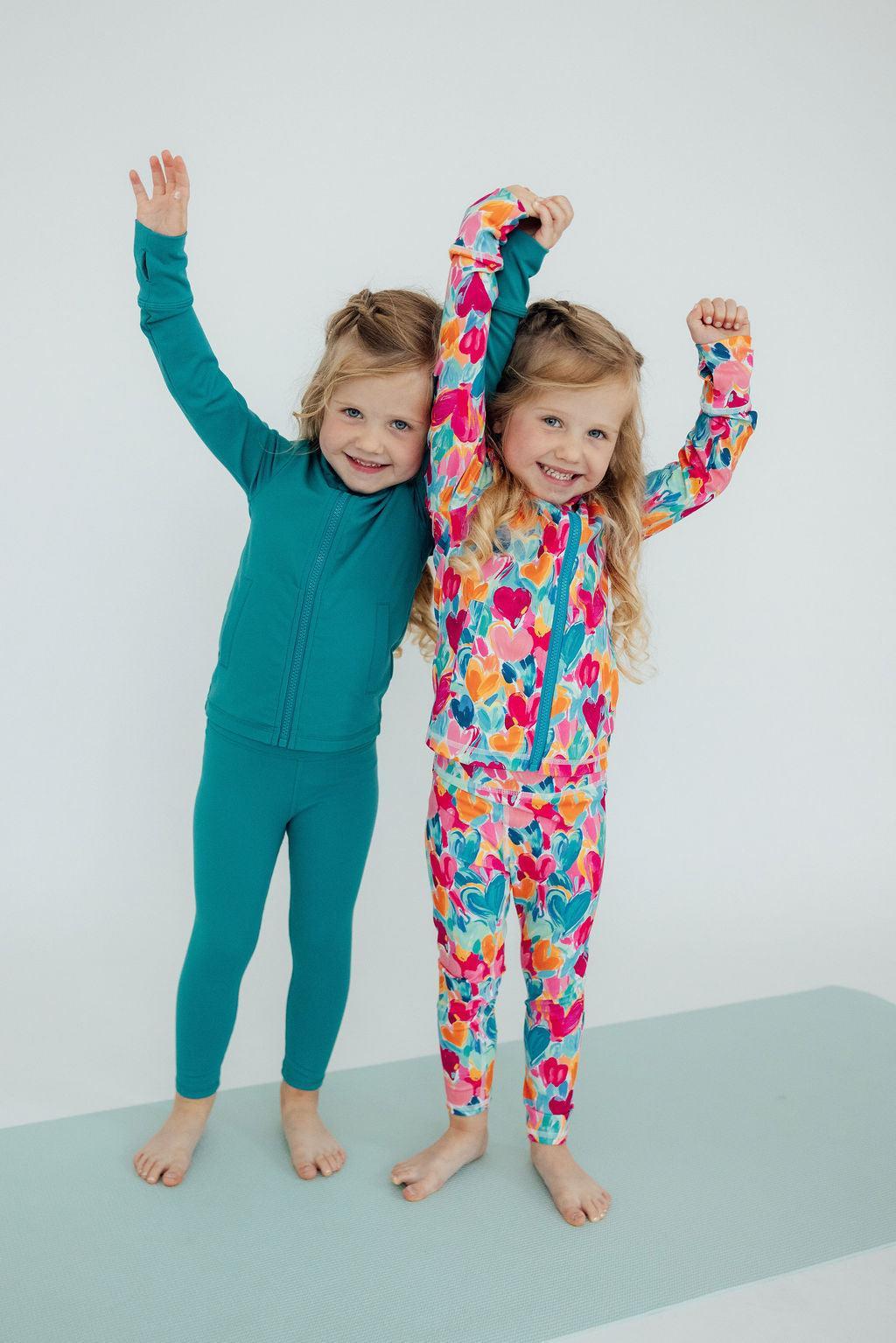 Turbo Teal Active Legging