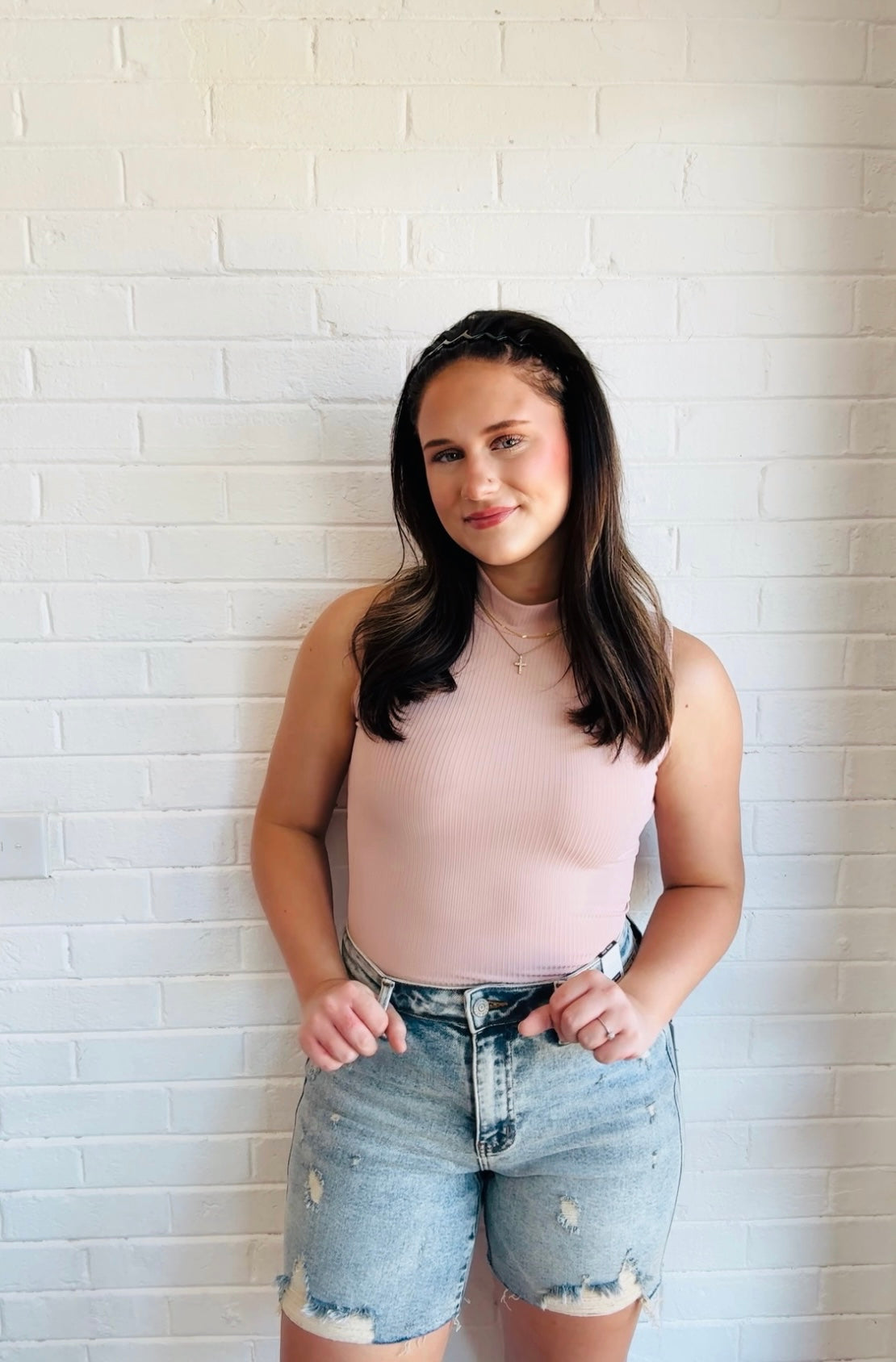 In The Distance Jean Shorts