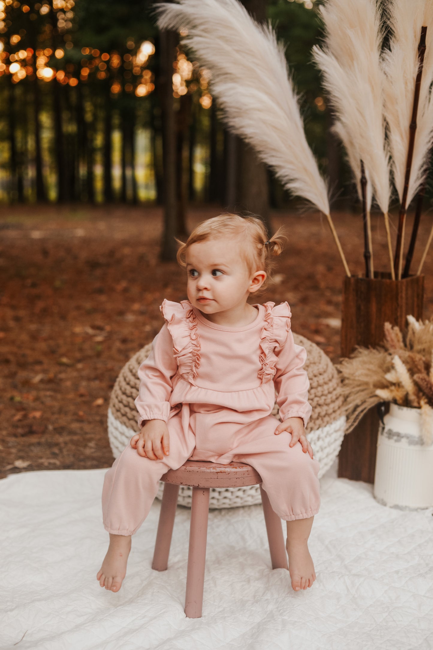 Madison Romper | Rose