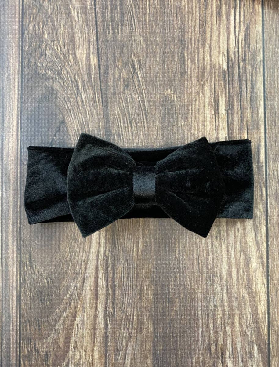 Velvet Bow Headbands