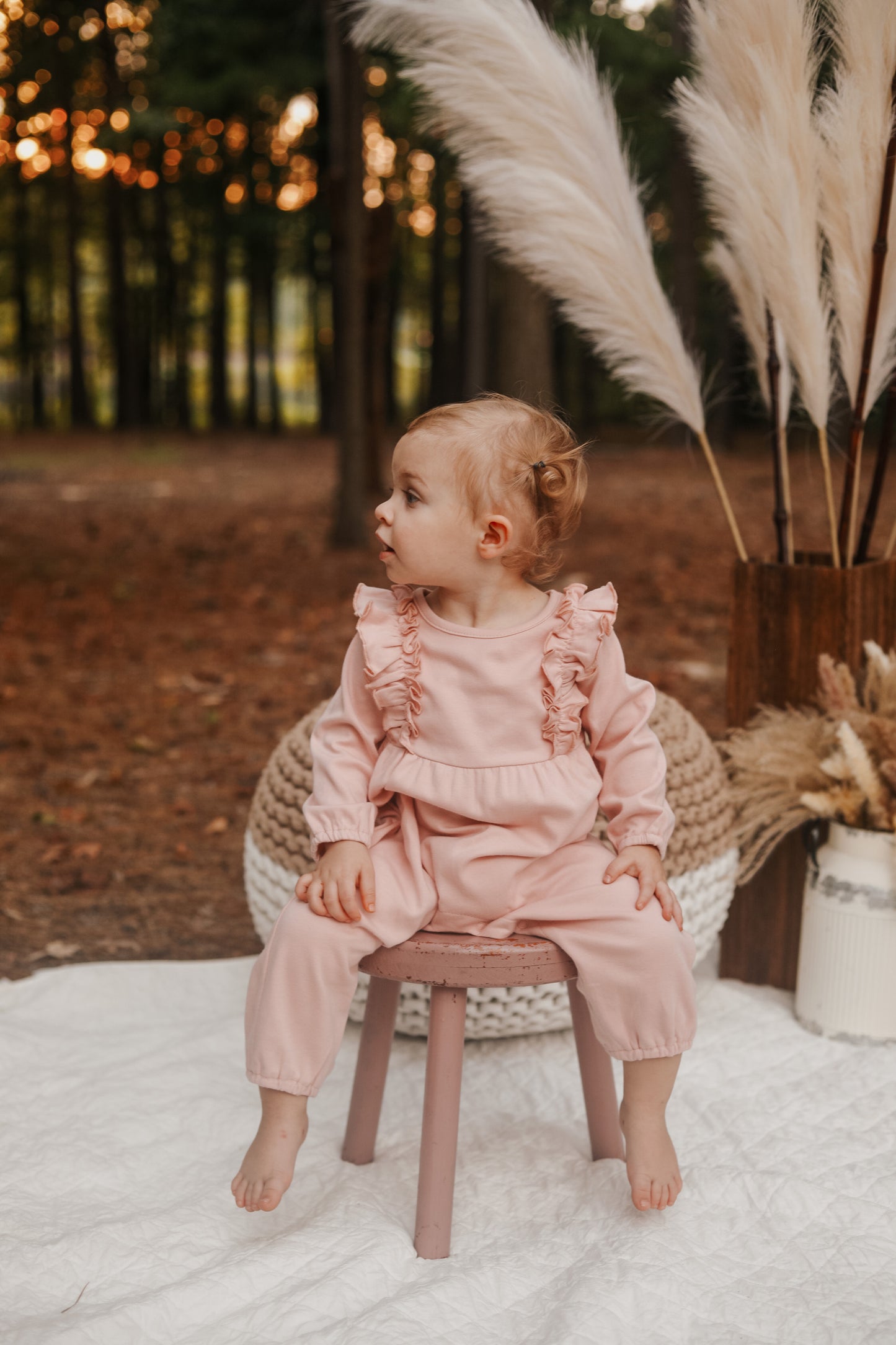 Madison Romper | Rose