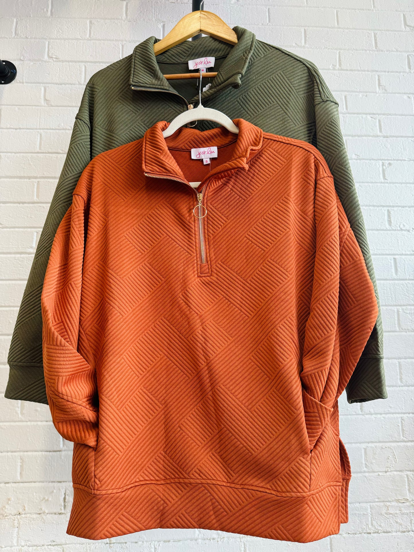 Tanner Textured Quarter Zip