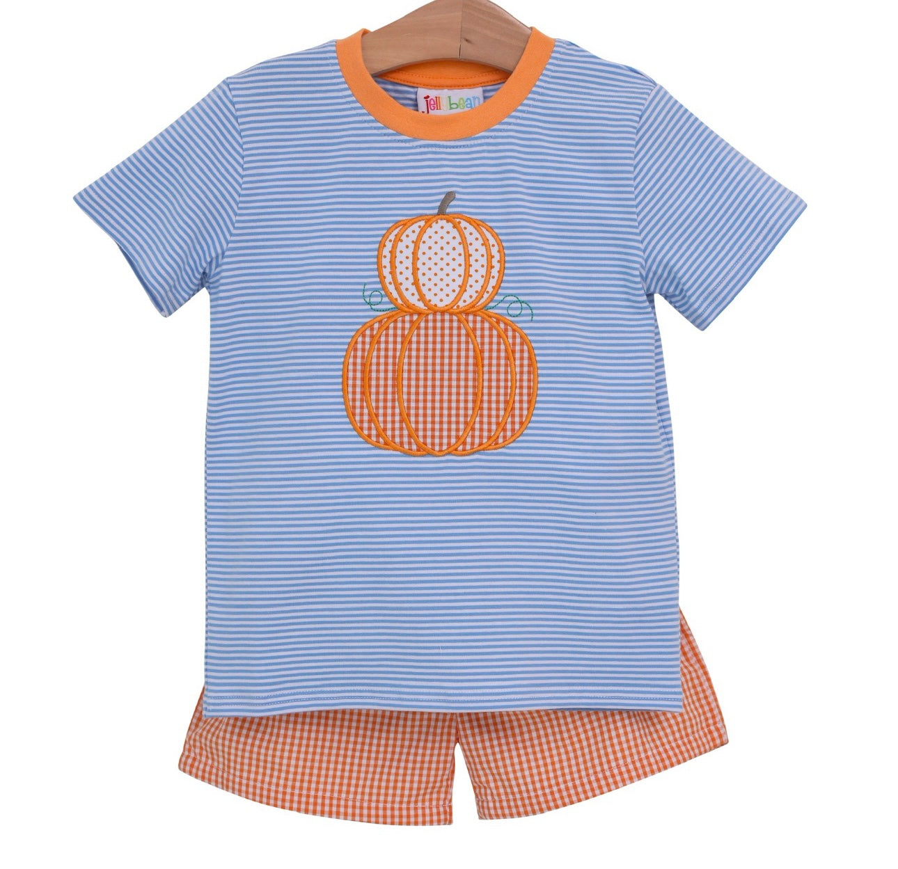 Pumpkin Stack Short Set