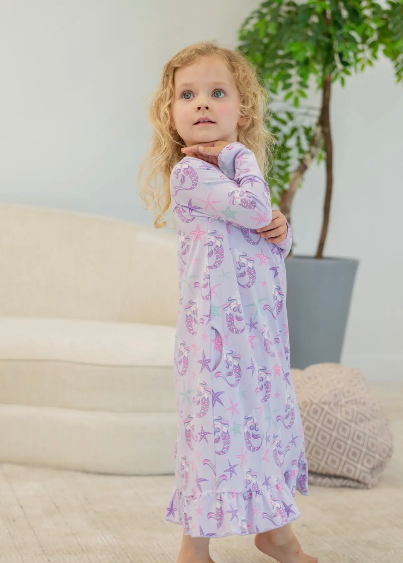 Boho Mermaid Bamboo Dress