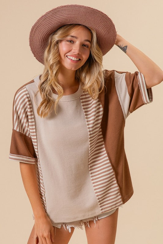 Love You a Latte Dolman Top