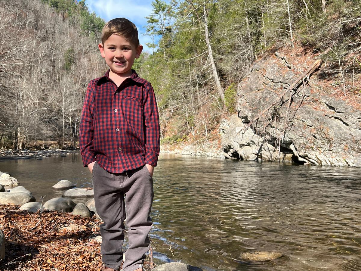 Boys Atwood Woven Button Up