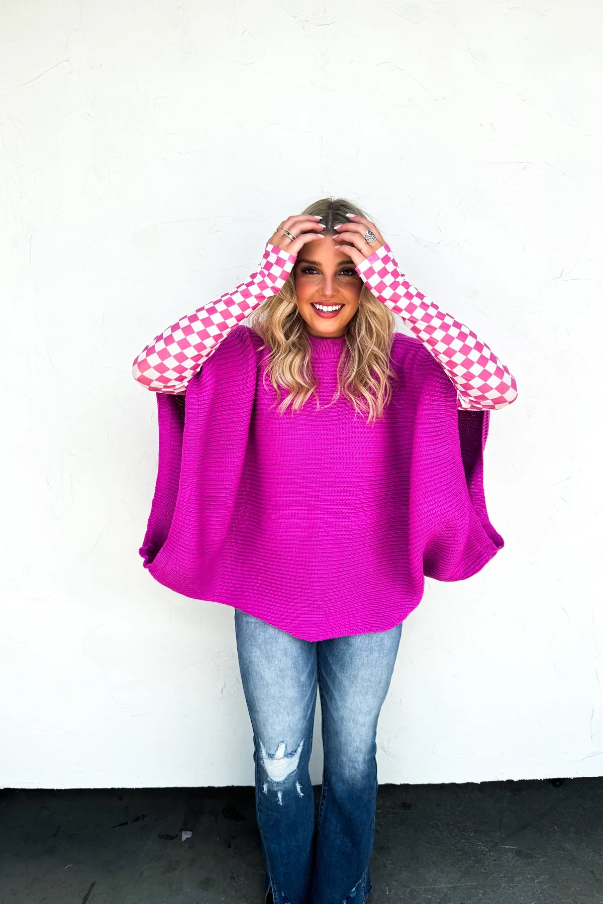 PREORDER-Meg Pullover Pancho