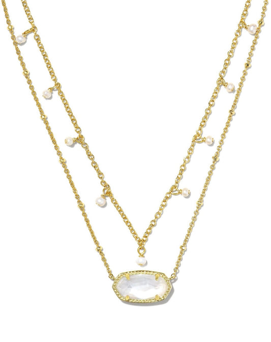 Elisa Pearl Multistrand Necklace