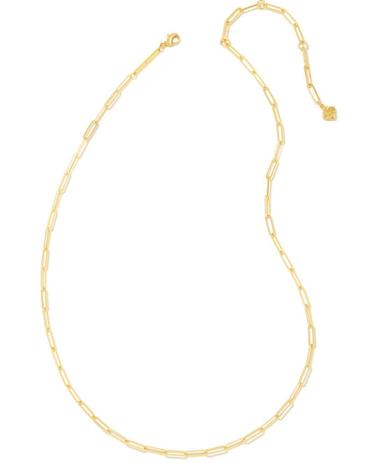 Courtney Paperclip Necklace