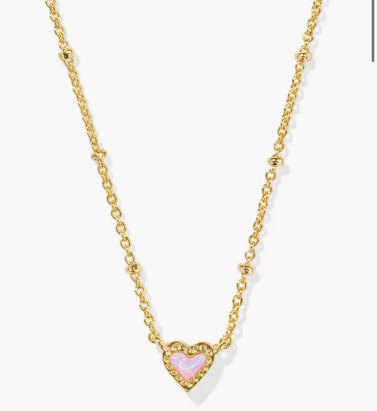 Mini Ari Heart STLT Necklace