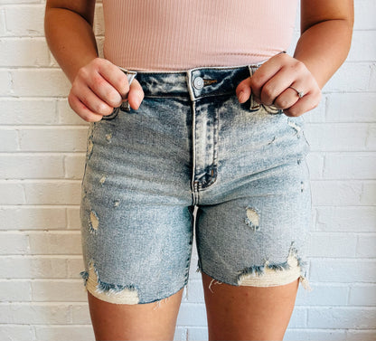 In The Distance Jean Shorts