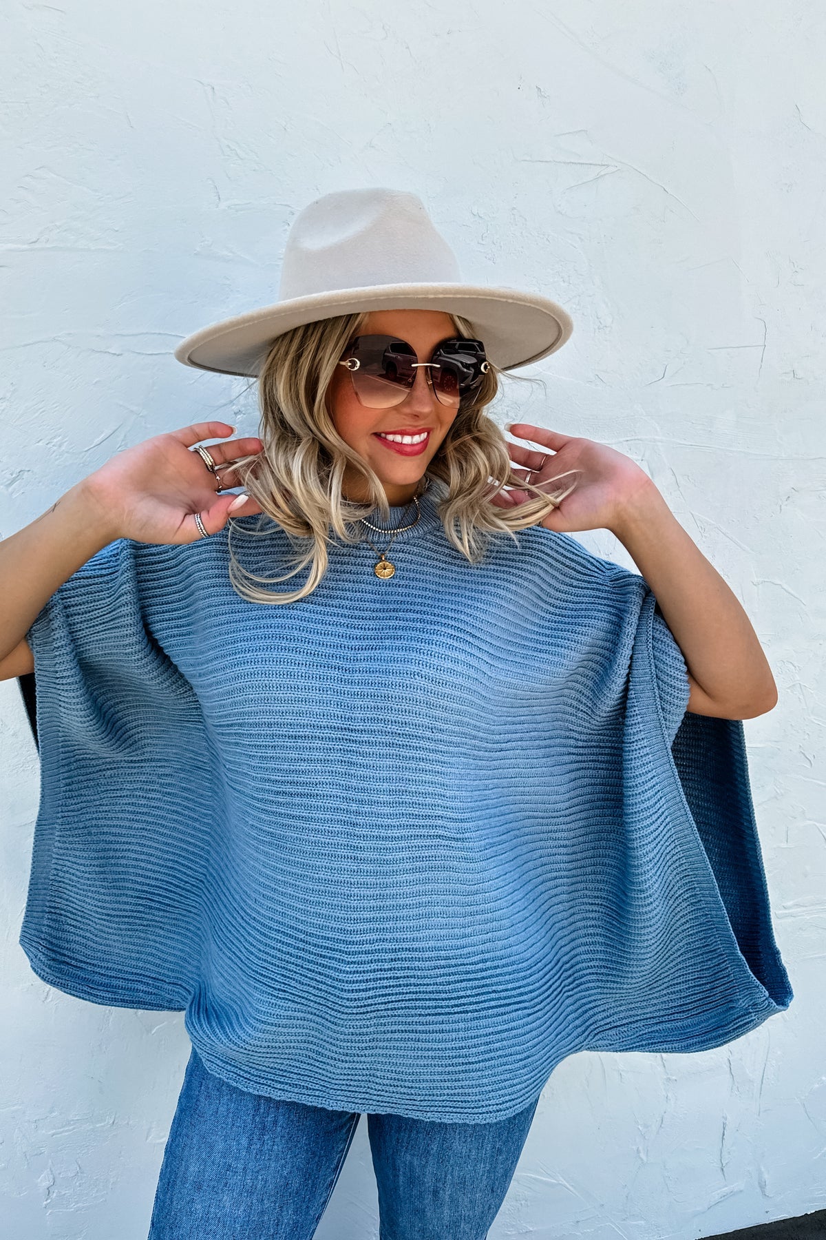 PREORDER-Meg Pullover Pancho