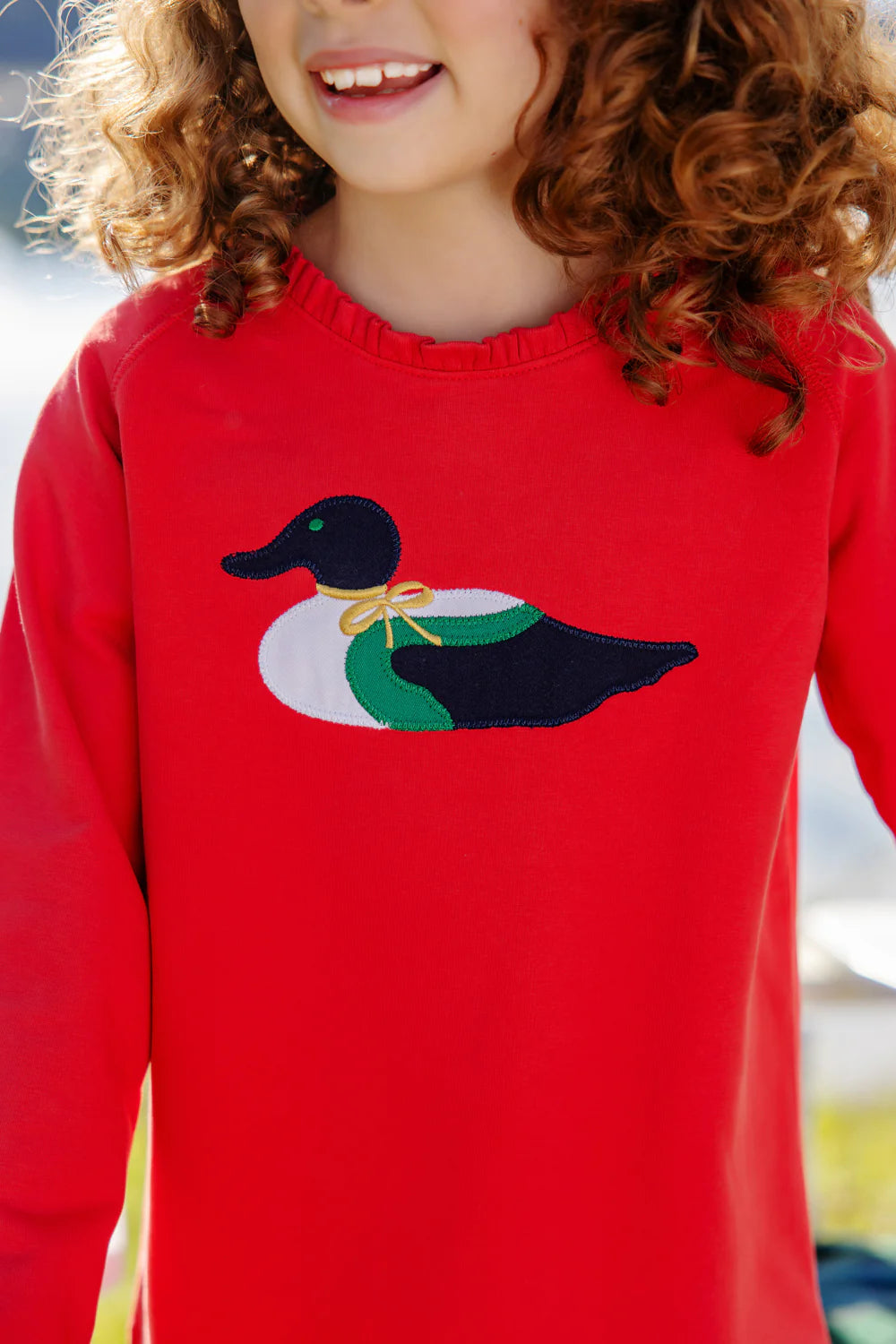 Ruffle Duck Sweatshirt