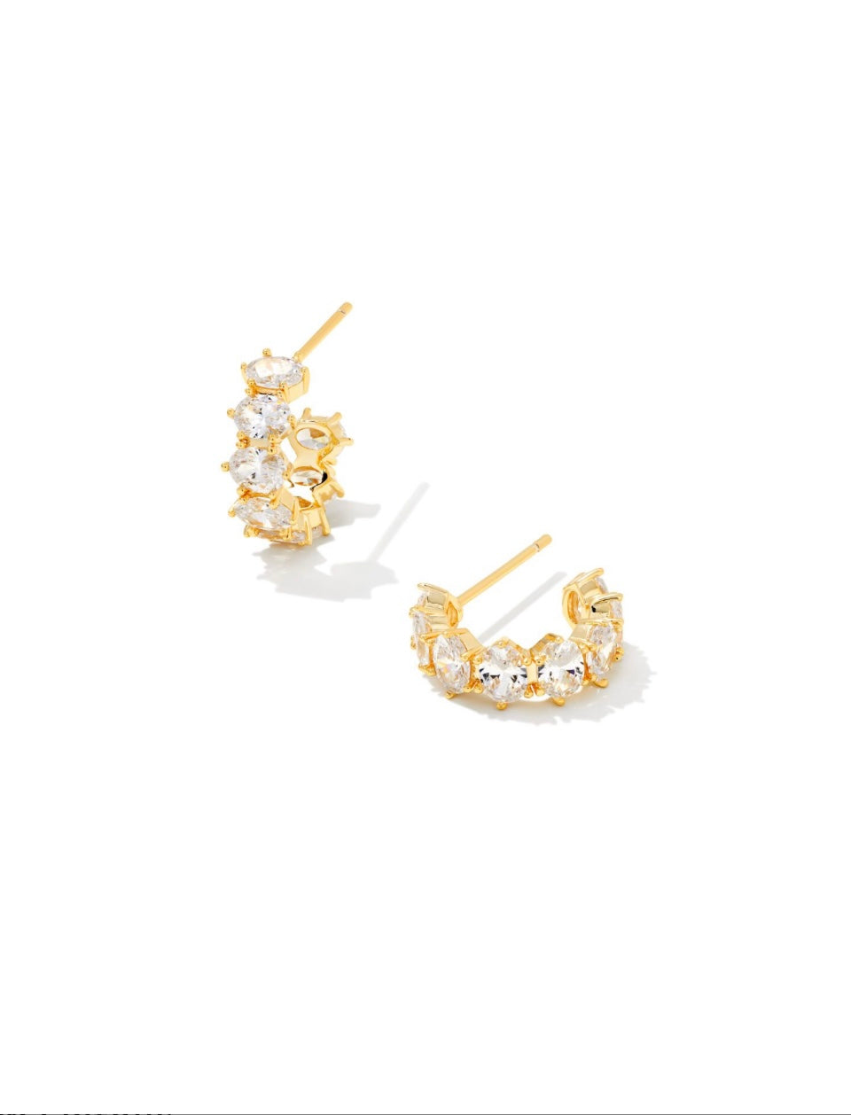 Cailin Crystal Huggie Earring