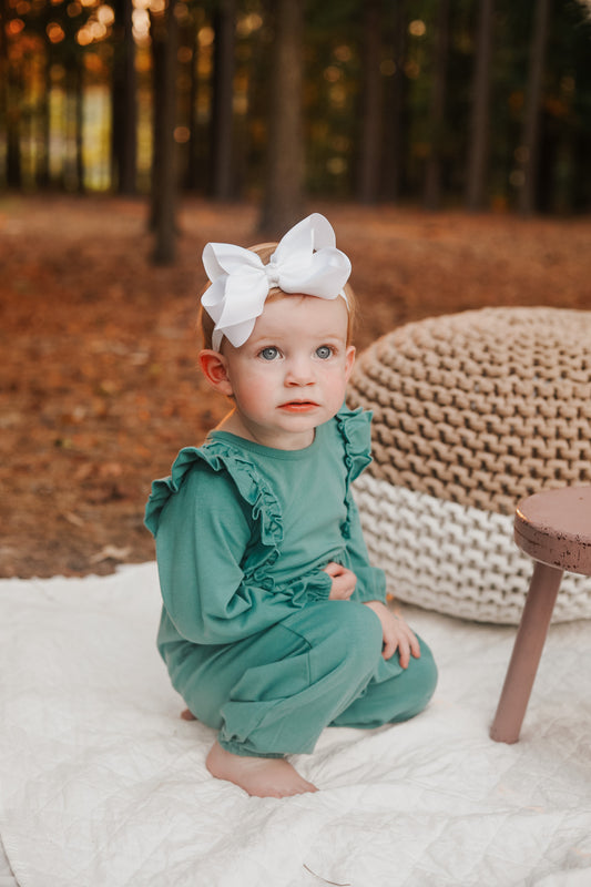 Madison Romper | Teal