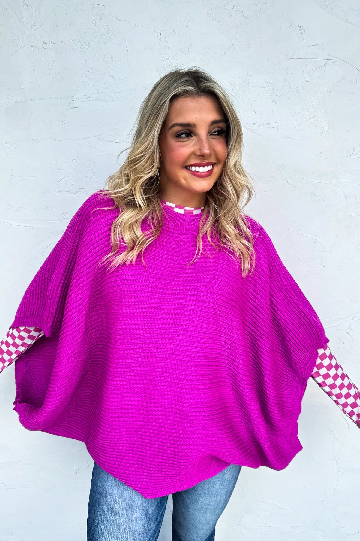 PREORDER-Meg Pullover Pancho