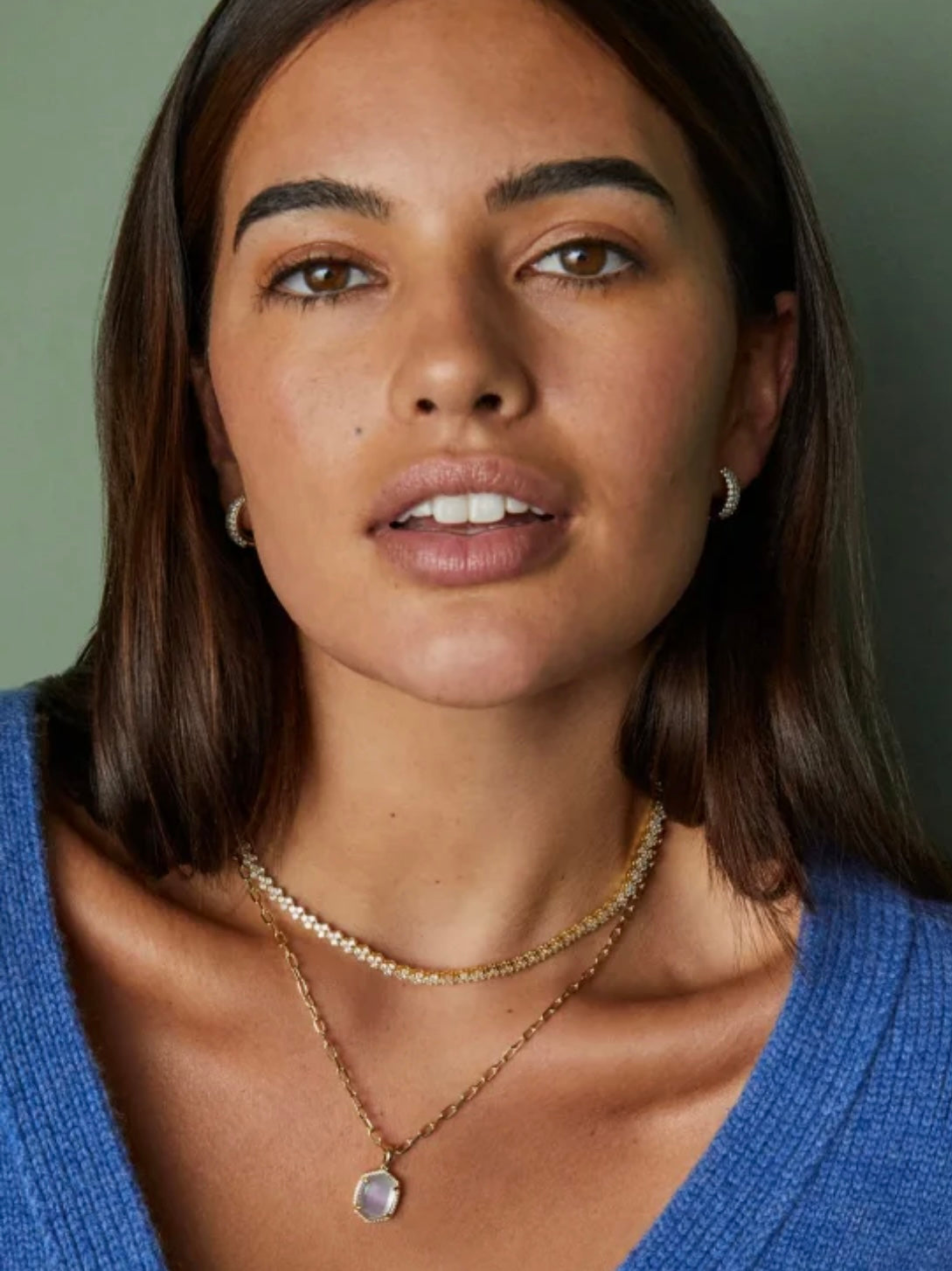 Emery Tennis Necklace