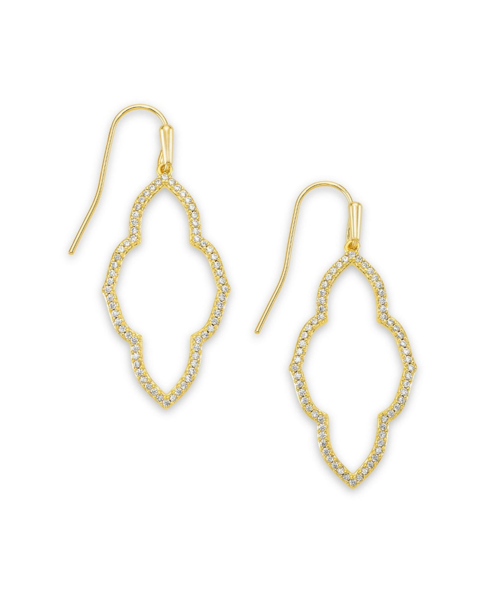 Abbie Small Open Frame Earring