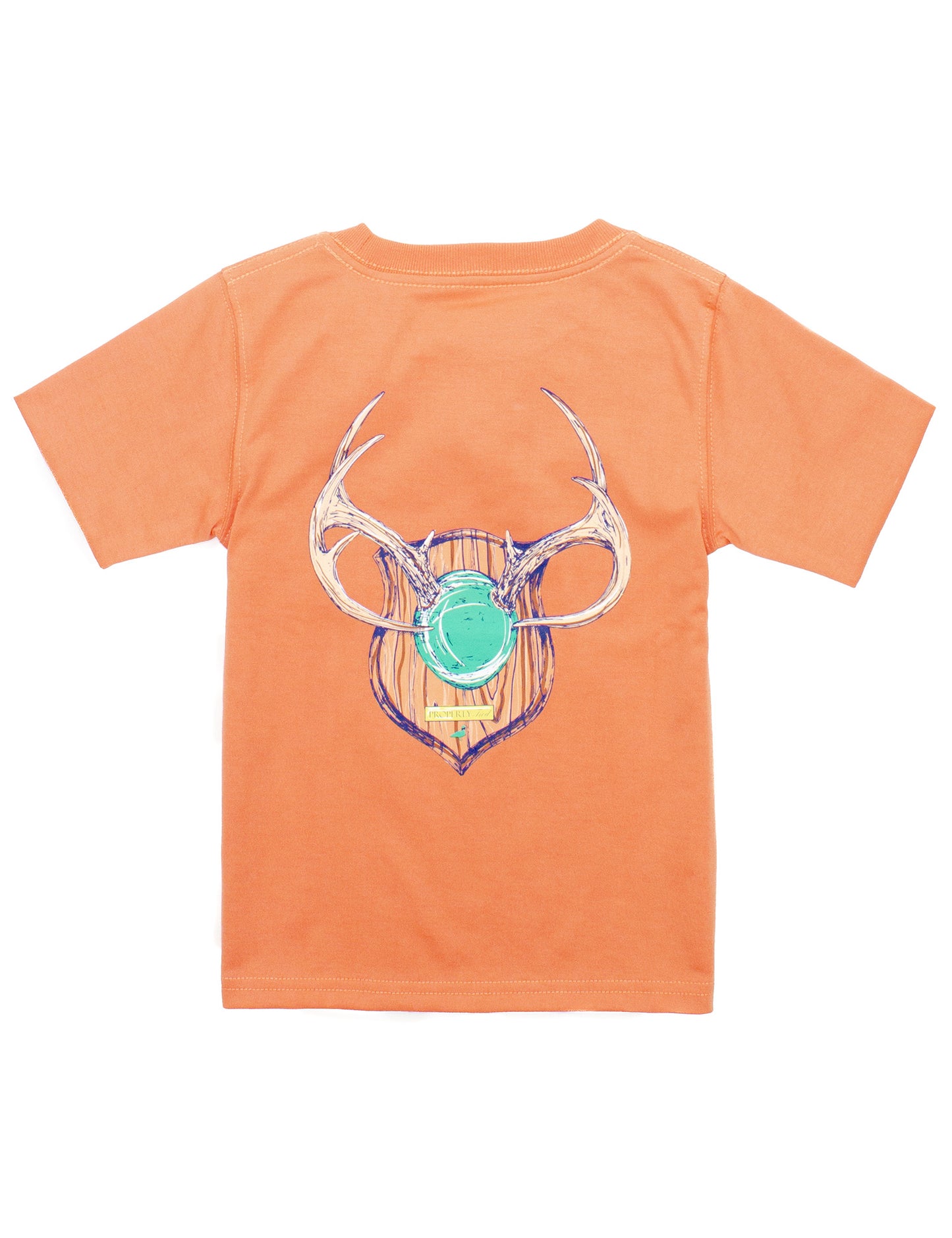 Properly Tied Antler Mount Short Sleeve Tee