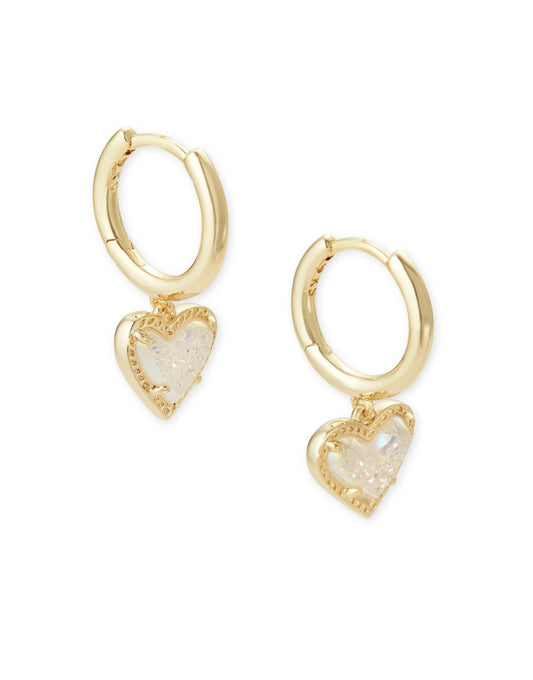 Ari Heart Huggie Earring