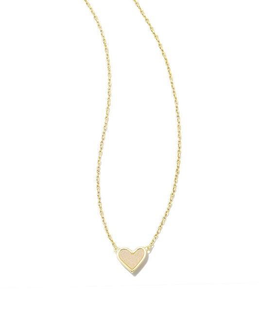 Framed Ari Heart Pendant Necklace