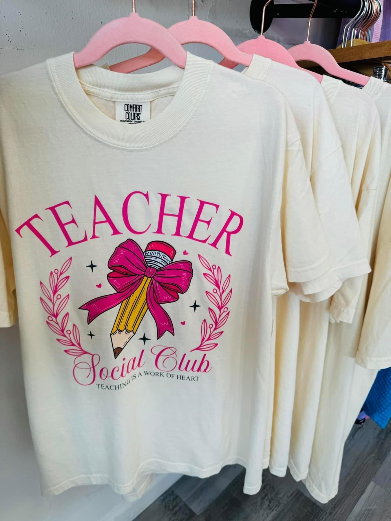 Teacher Social Club Tshirt