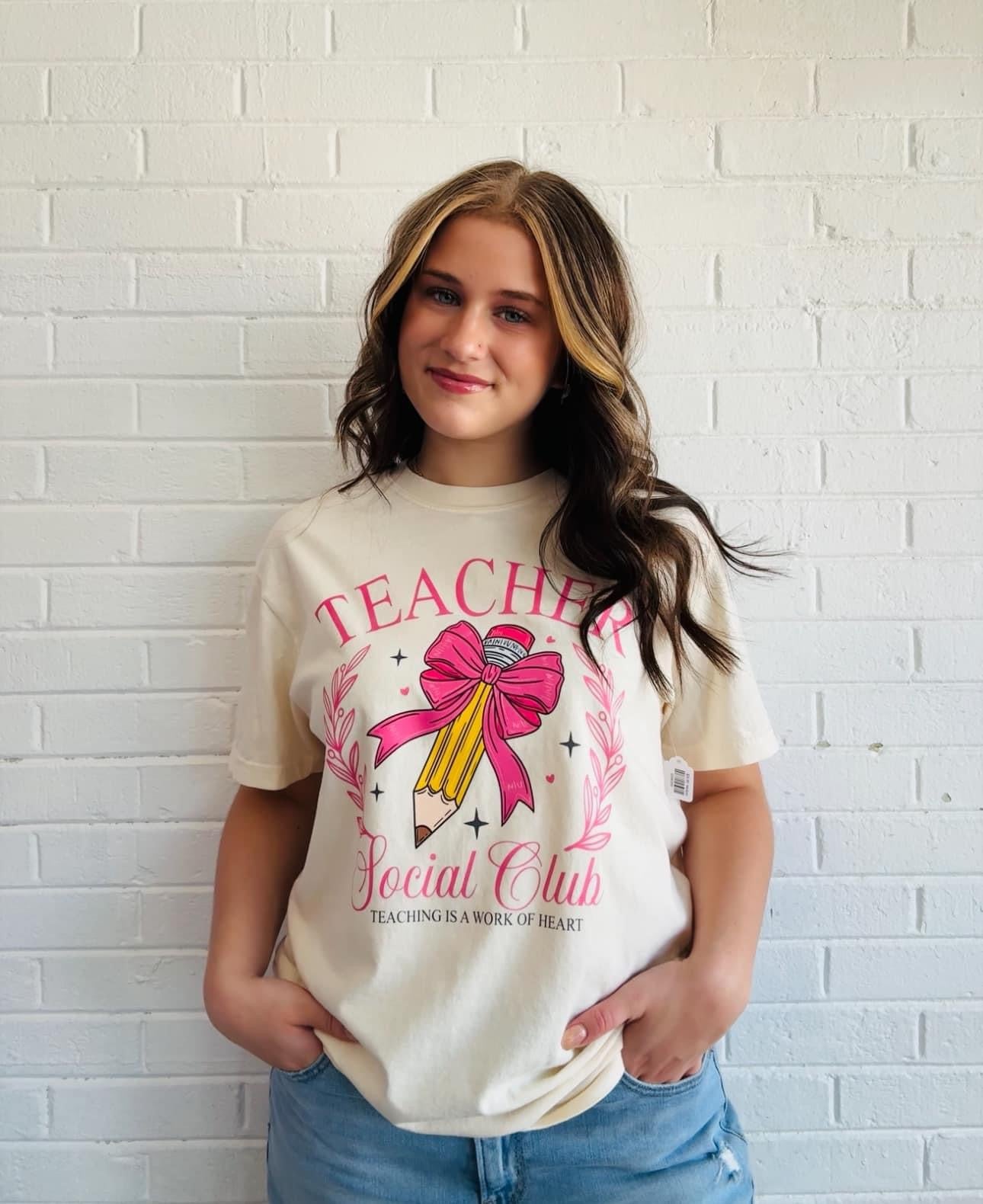 Teacher Social Club Tshirt