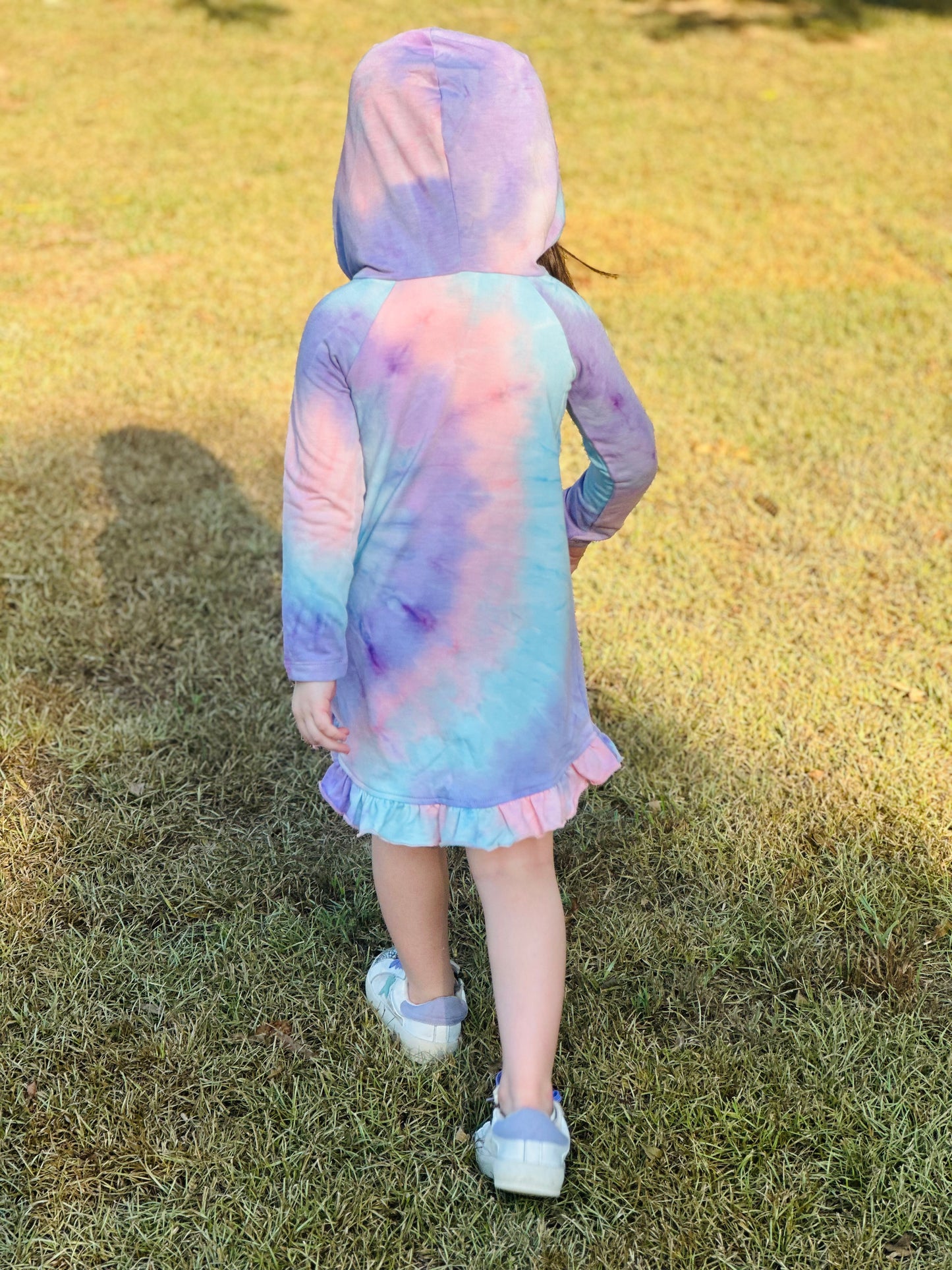 Lollipop Daydream Knit Dress with Hoodie