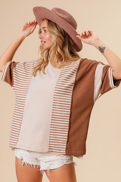 Love You a Latte Dolman Top