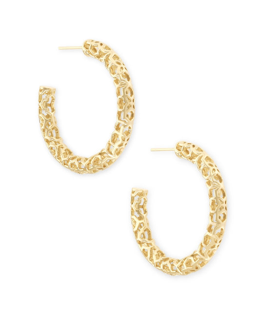 Maggie 1.5" Hoop Earring