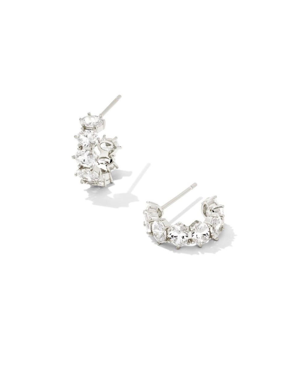 Cailin Crystal Huggie Earring