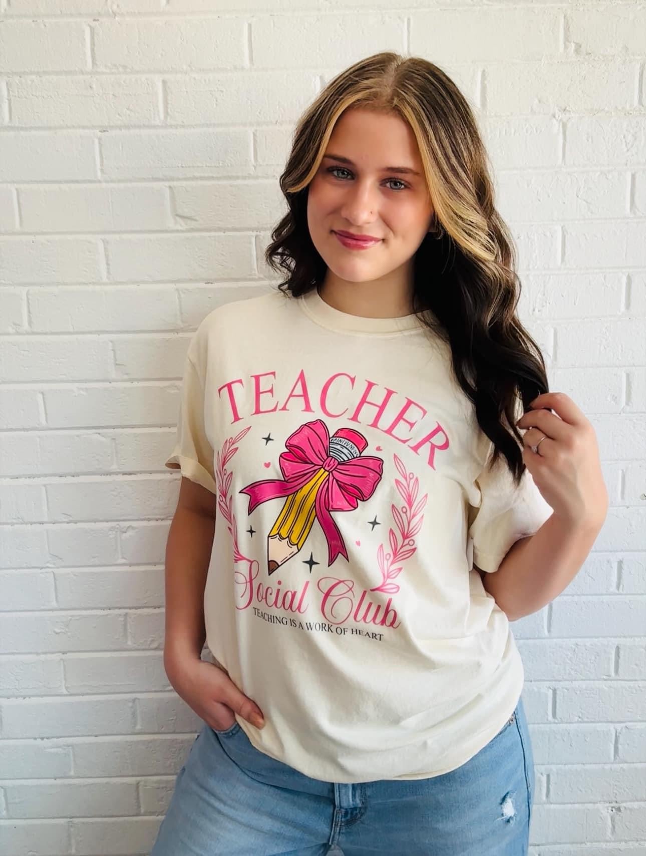 Teacher Social Club Tshirt