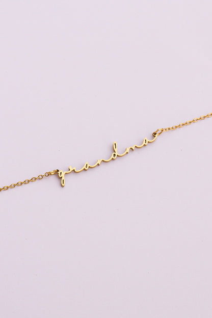 "Grandma" Necklace