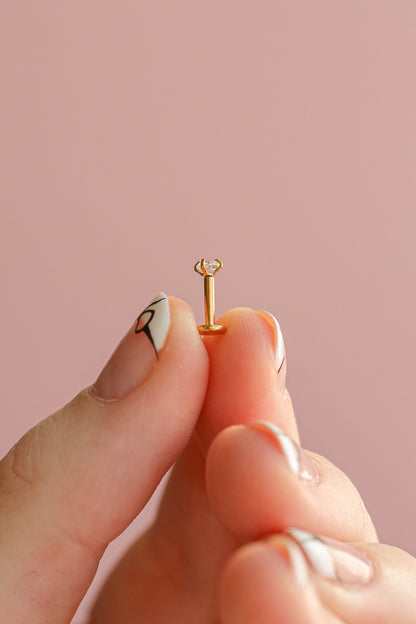 Crystal Flat Back Stud