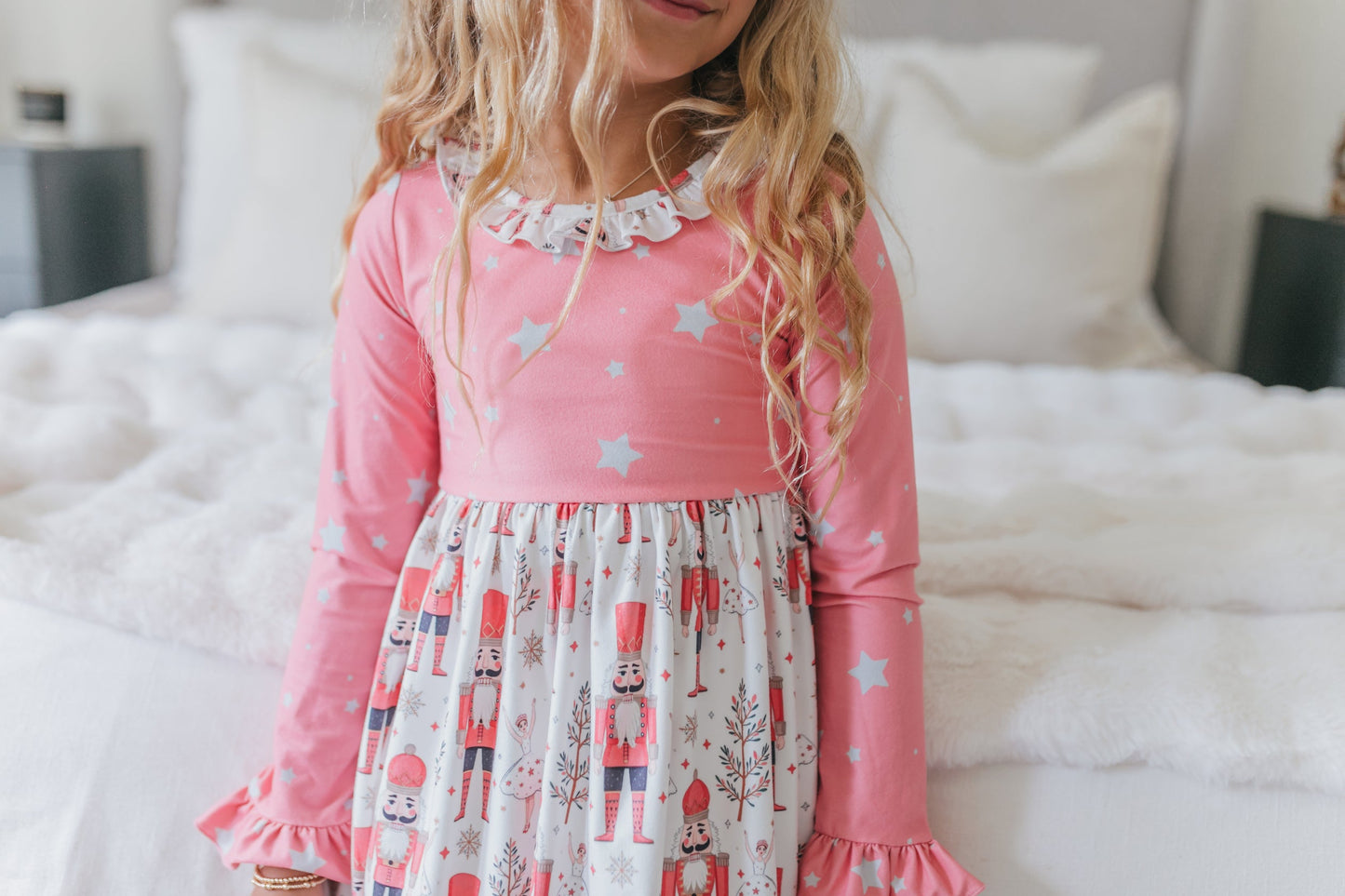 Pink Nutcracker Lounge Gown