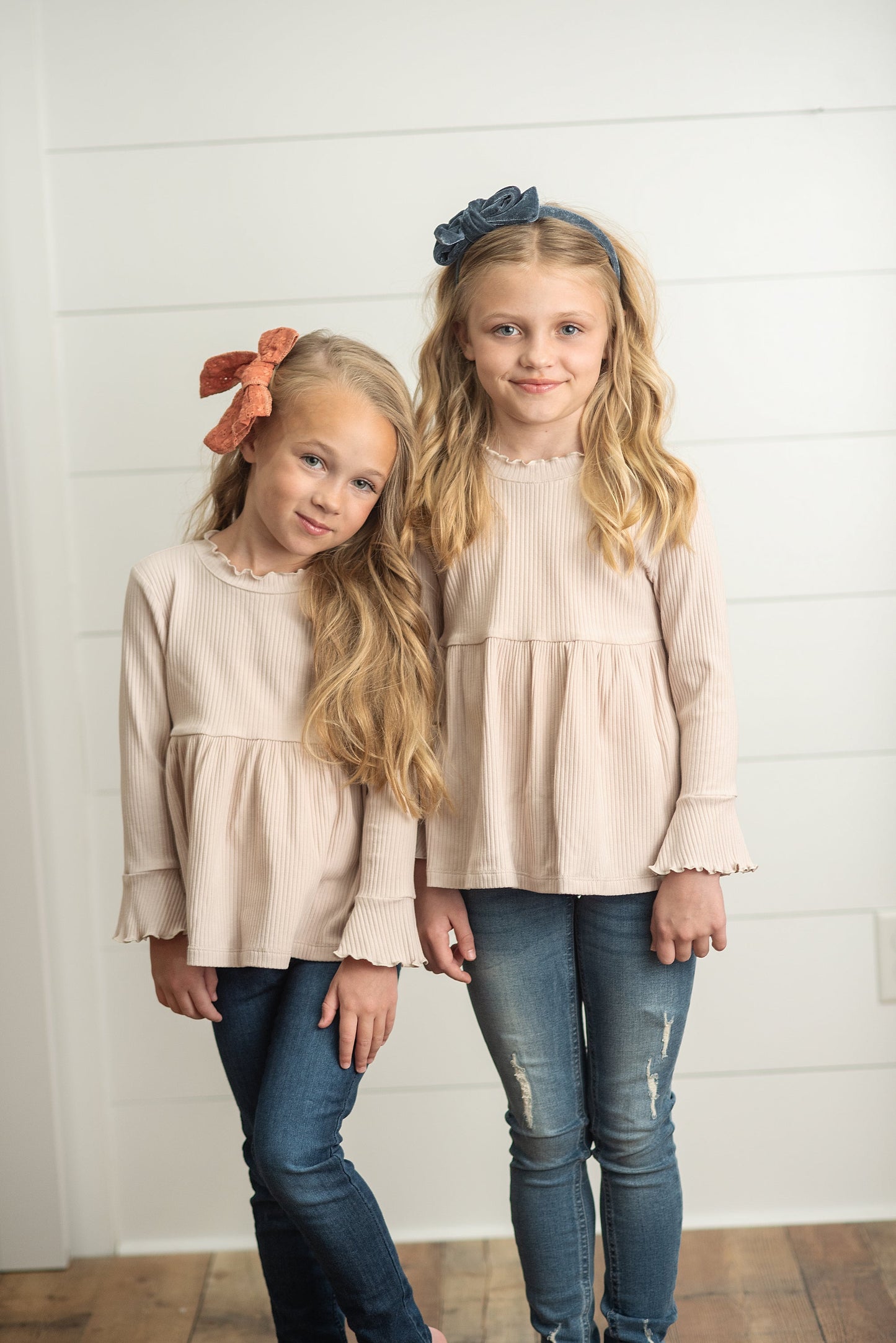 Beige Ribbed Shirt