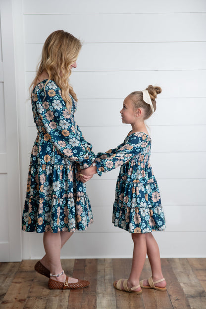 Grace Winter Floral Dress- Mommy & Me