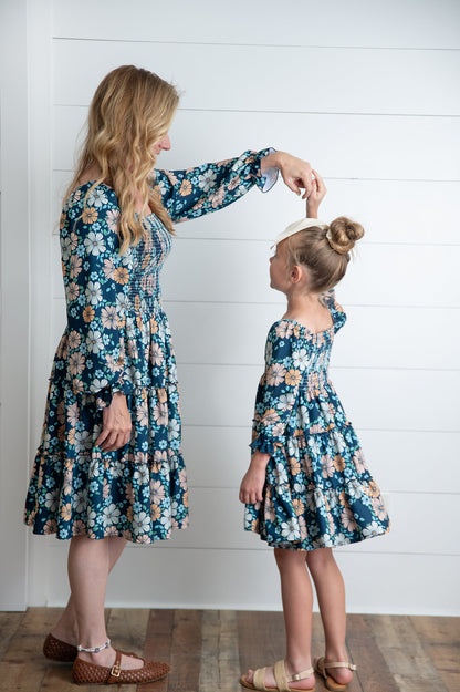 Grace Winter Floral Dress- Mommy & Me