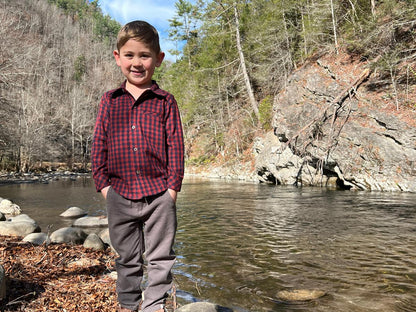 Boys Atwood Woven Button Up