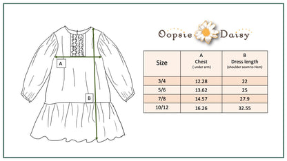 Navy and White Plaid Smocked Dress