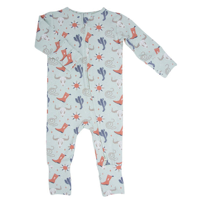 Bulls Boots Lasso Western Convertible Romper