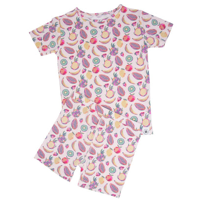 Tropical Fruit Summer Pajama Set