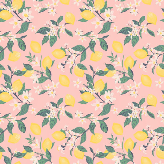 Pink Lemon Floral Print Cap Sleeve Swirly Girl Dress