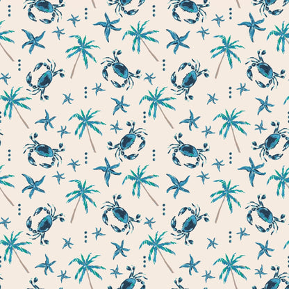 Blue Crabs Tank Romper