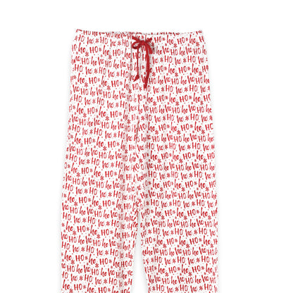 Christmas Bamboo Adult Pajama Pants Ho-Ho-Ho
