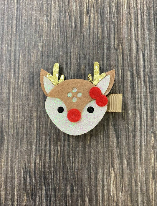 Red Nose Reindeer Clippie