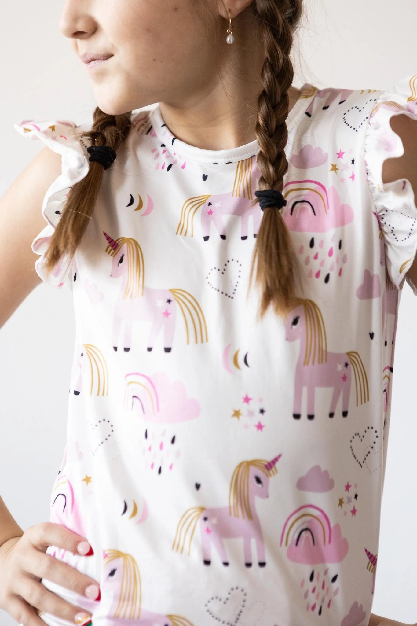 Head in the Clouds Ruffle Tee